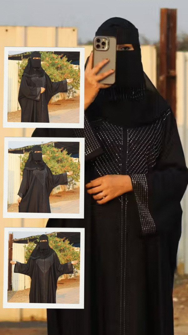 Yellow and Black Minimalist Promotion Abaya Collection Instagram Story (4)