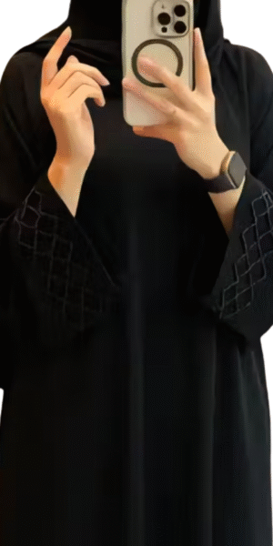 Latest Trending Embroidery Handwork Abaya