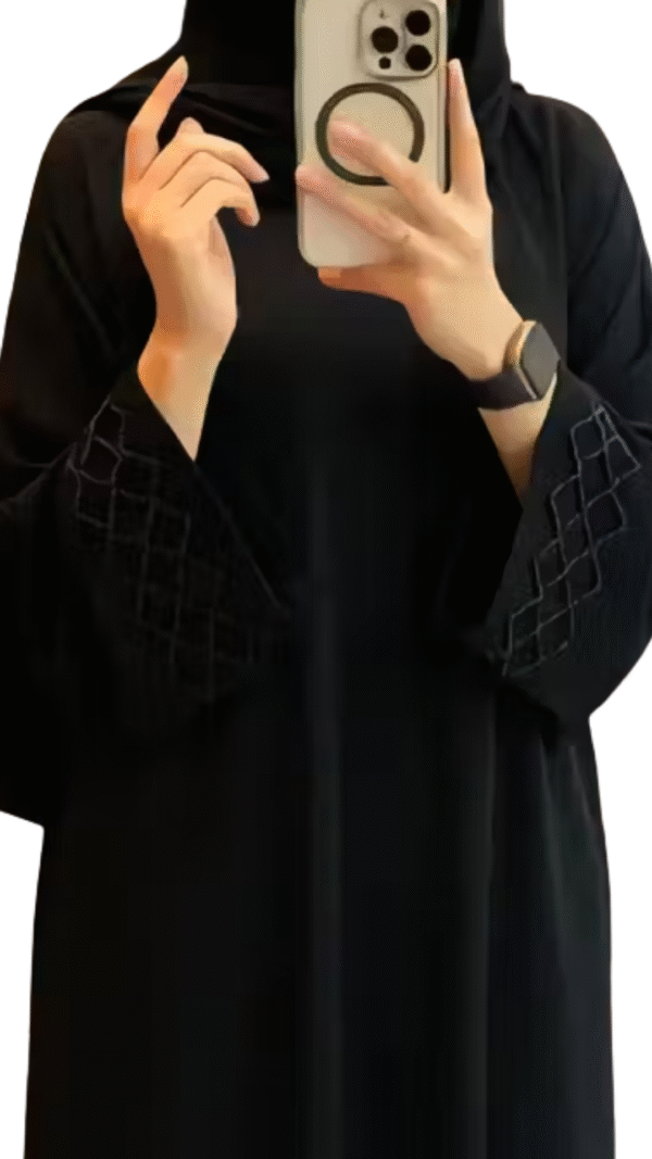 Latest Trending Embroidery Handwork Abaya