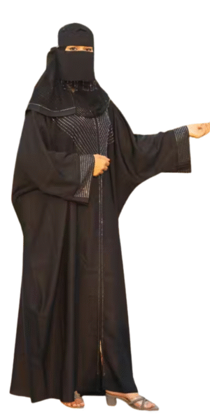 Latest Trending Dubai Style  Abaya with Hijab