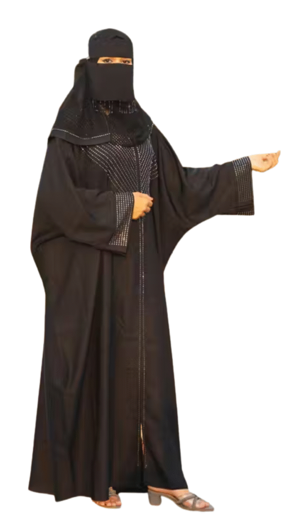 Latest Trending Dubai Style  Abaya with Hijab