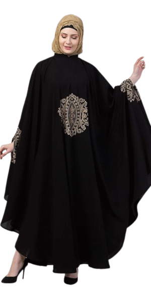 Kaftan abaya with Embroidery work