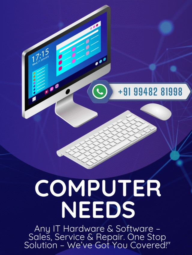 Retail & Wholesale of hardware & software, expert repair & service